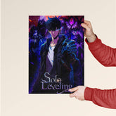 Sung Jinwoo - Solo Leveling Shadow Monarch Poster